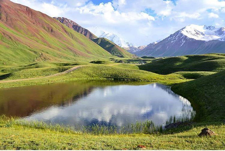 ホテル Pamir Nomad Yurt Camp Kara-Kavak エクステリア 写真